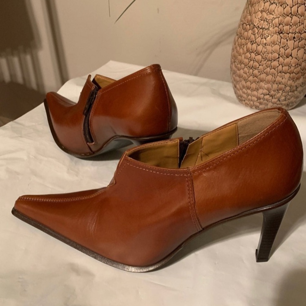Henry Ferrera Italian leather shoes in size 8 1/2 - Picture 6 of 8